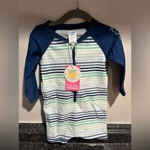 NWT Rugged Butts long sleeve rash guard swimsuit 12-18mo